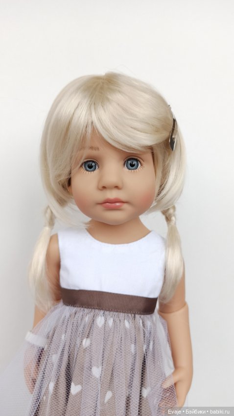 Парики 10-11" - Косички с заколкой, 5 цветов