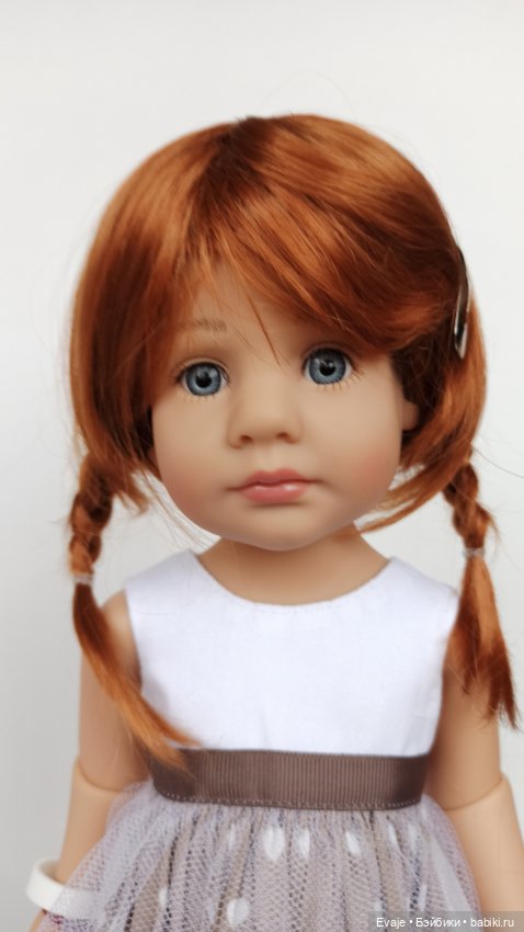 Парики 10-11" - Косички с заколкой, 5 цветов