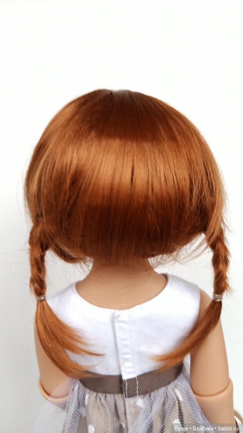 Парики 10-11" - Косички с заколкой, 5 цветов