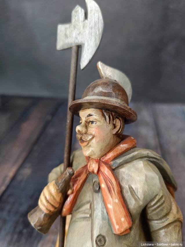 Деревянная статуэтка Обходчик (Сторож) от Josef Albl (фото 7)
