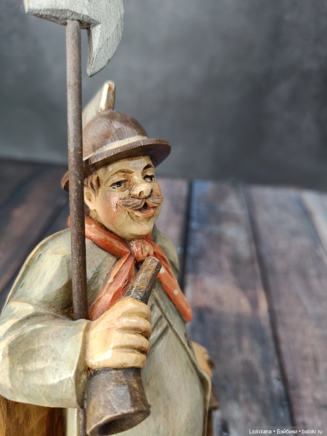 Деревянная статуэтка Обходчик (Сторож) от Josef Albl (фото 8)