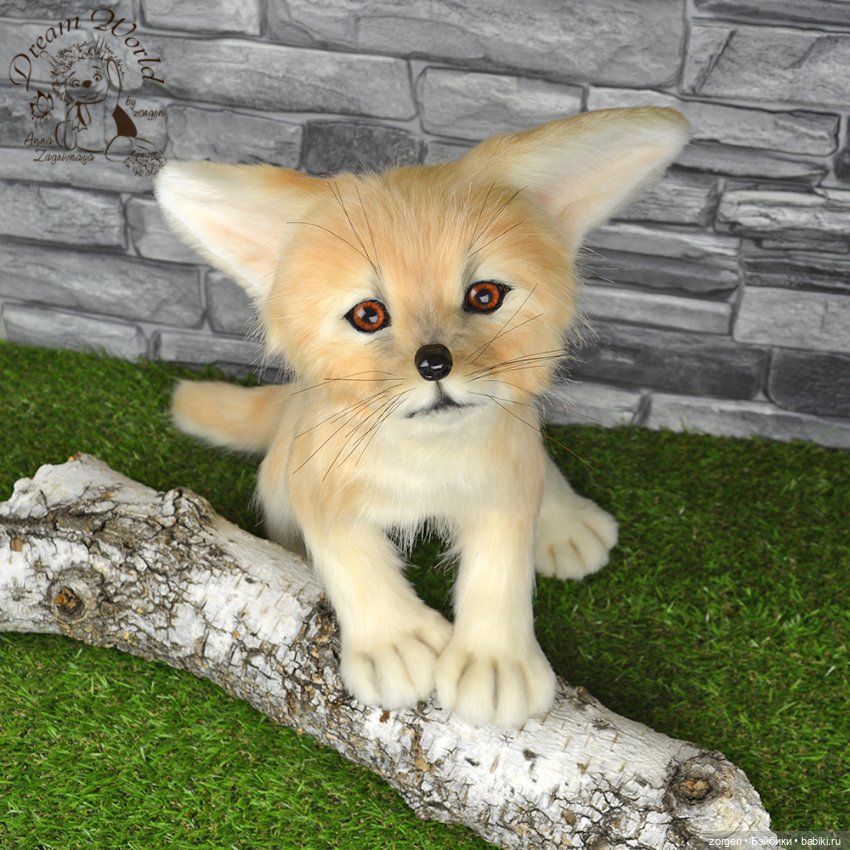 Малыш фенек — Авторские игрушки (фото 4)