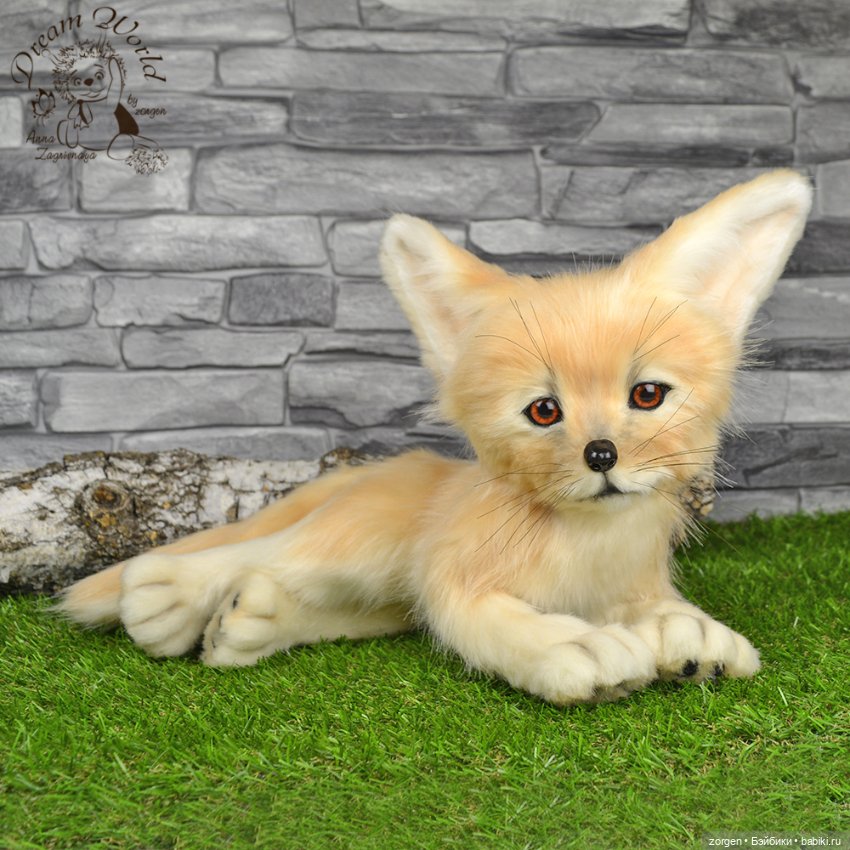 Малыш фенек — Авторские игрушки (фото 3)