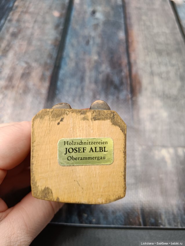 Деревянные статуэтки Старики от Josef Albl (фото 7)