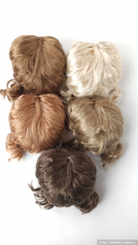 Парики 10-11" - Французские косички, 5 цветов