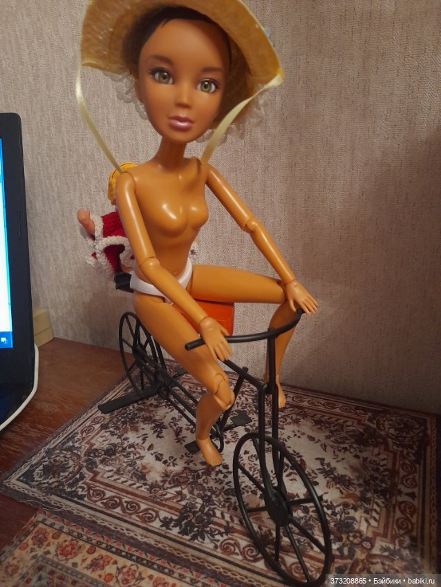 Двухместный велосипед для куклят (фото 4)