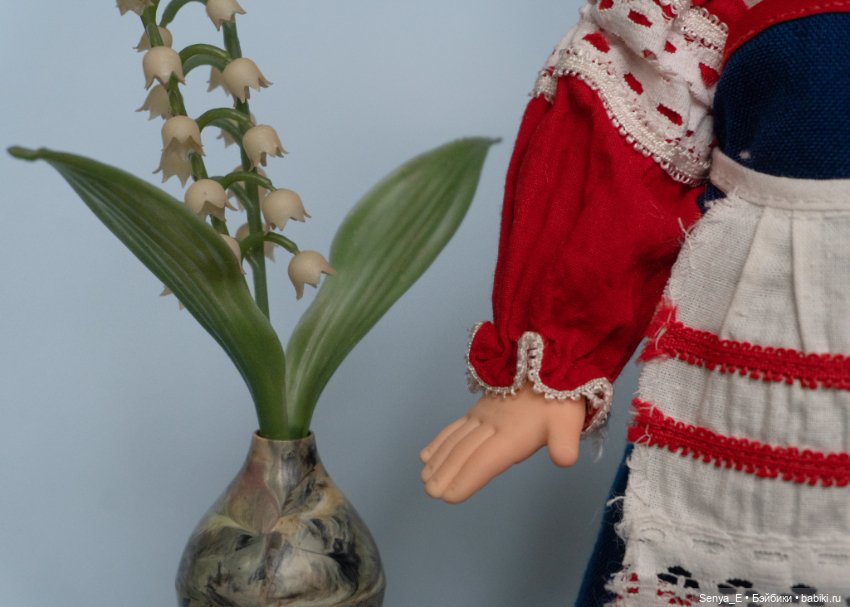 Кукла СССР Нахабино с биркой (фото 8)