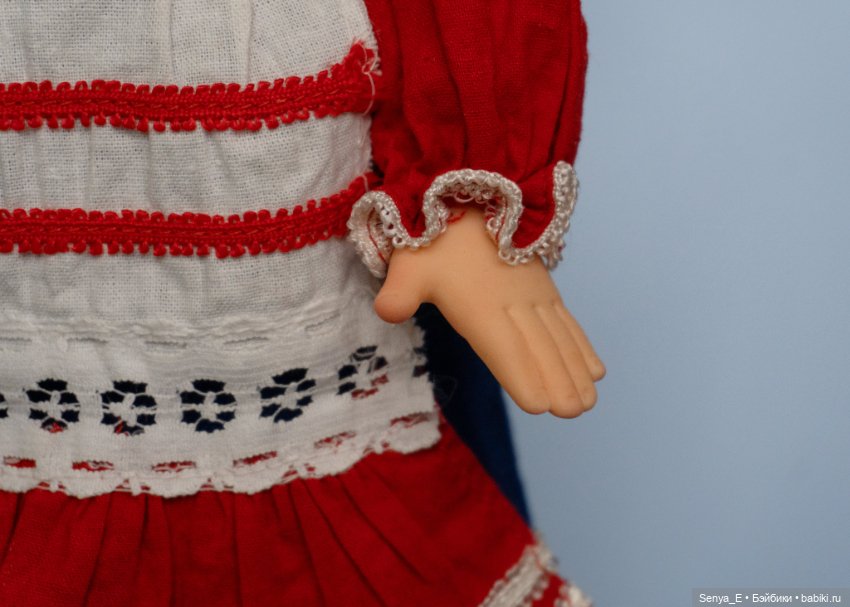 Кукла СССР Нахабино с биркой (фото 9)