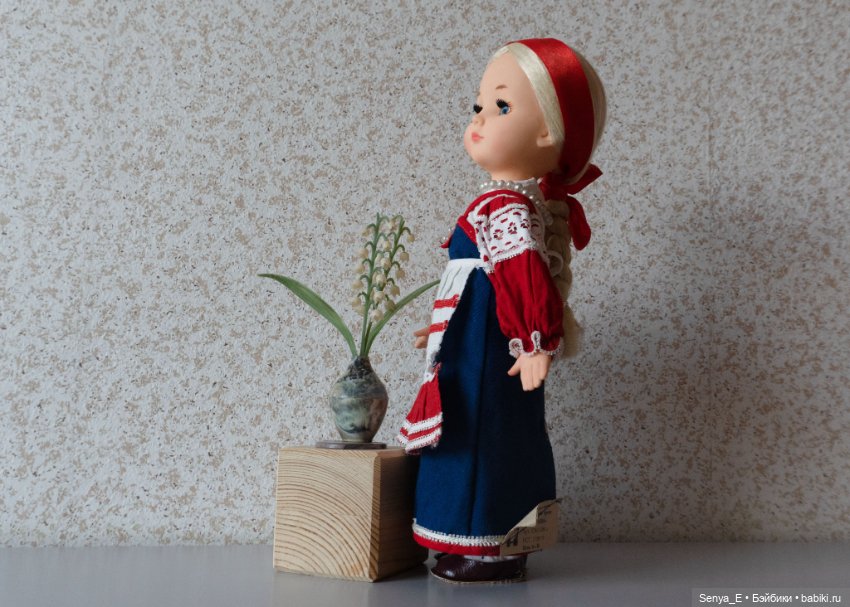 Кукла СССР Нахабино с биркой (фото 4)