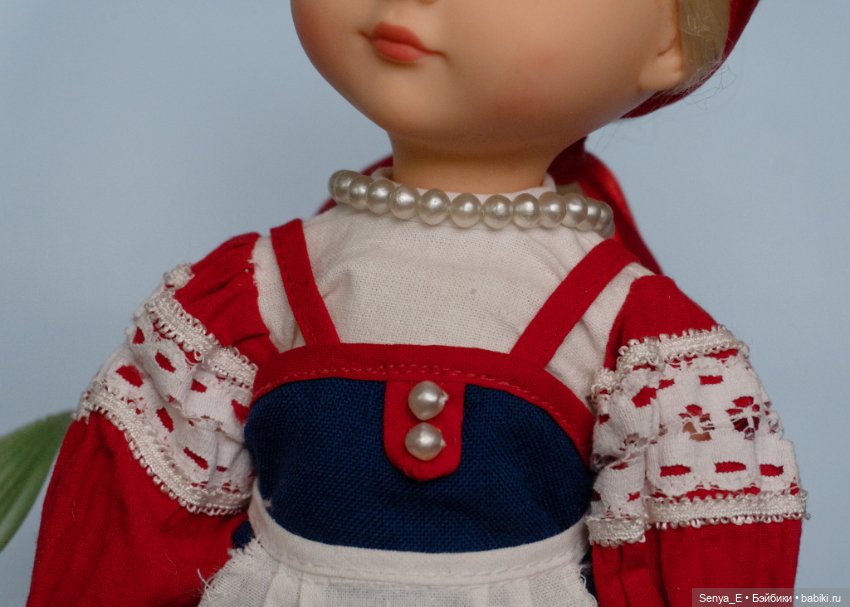 Кукла СССР Нахабино с биркой (фото 10)
