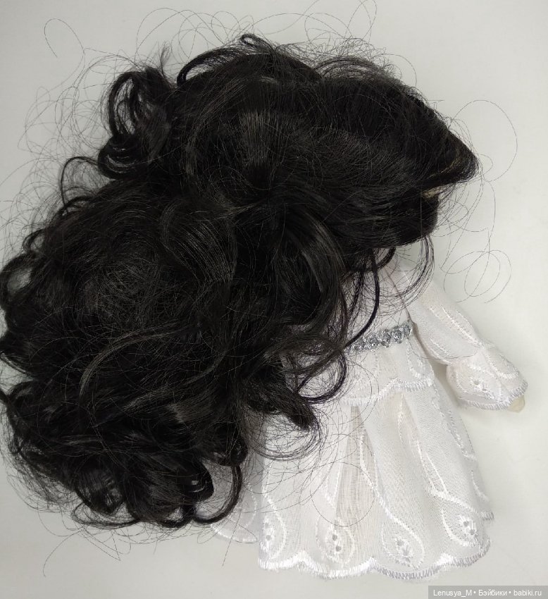 Молодожёны, парочка текстильных куколок 20 см (фото 8)