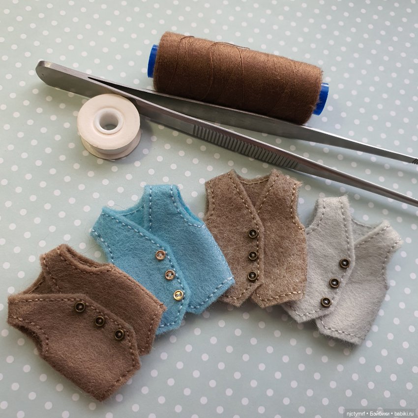 Штаны и жилетки из наличия на Мышонка Лидии Снуль (фото 7)