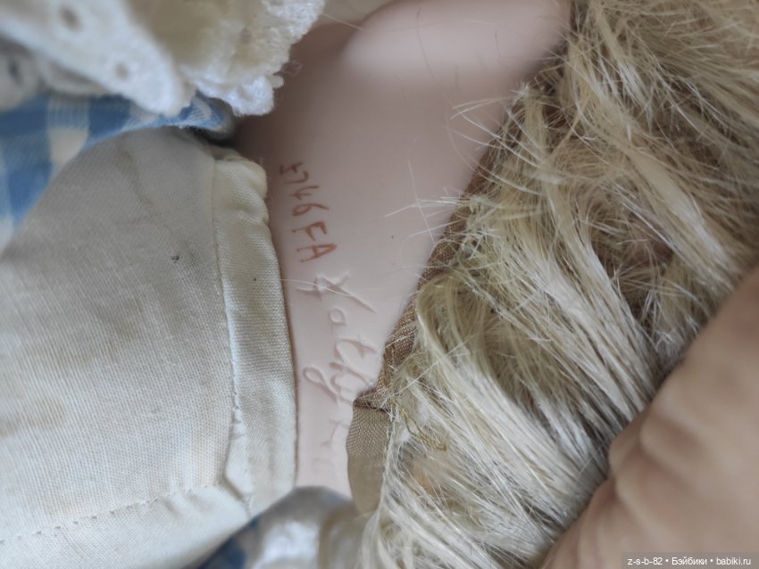 Милая винтажная малышка — Фарфоровые куклы (фото 6)