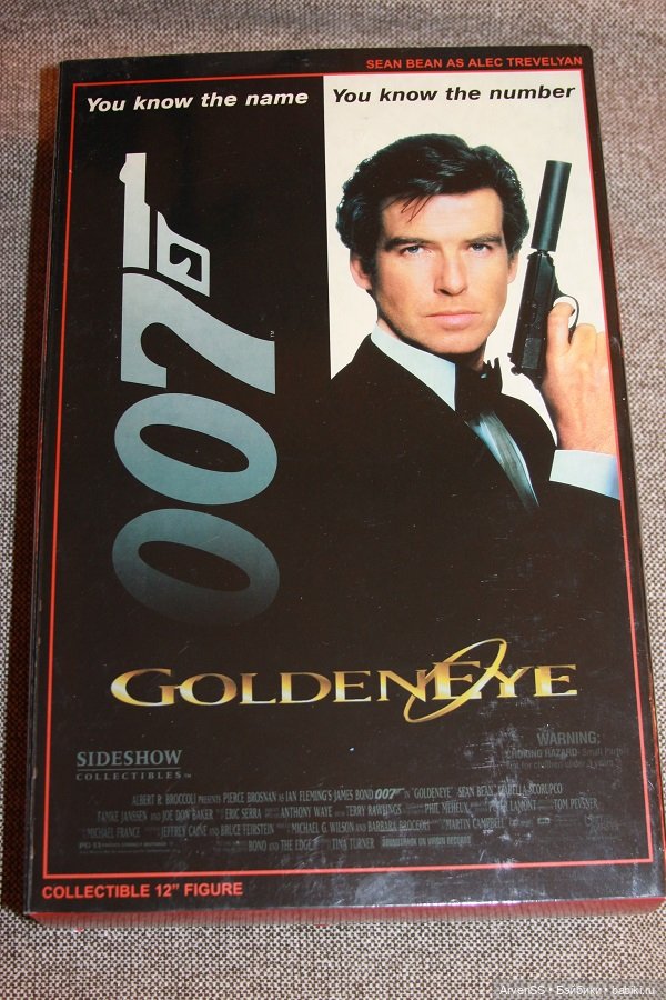 Продам фигурку по фильмам о Джеймсе Бонде