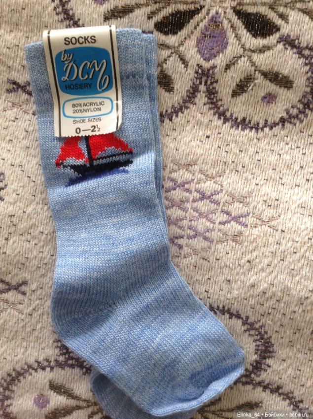 Носочки с корабликом — Одежда для кукол (фото 4)