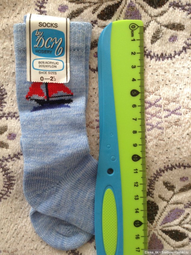 Носочки с корабликом — Одежда для кукол (фото 6)