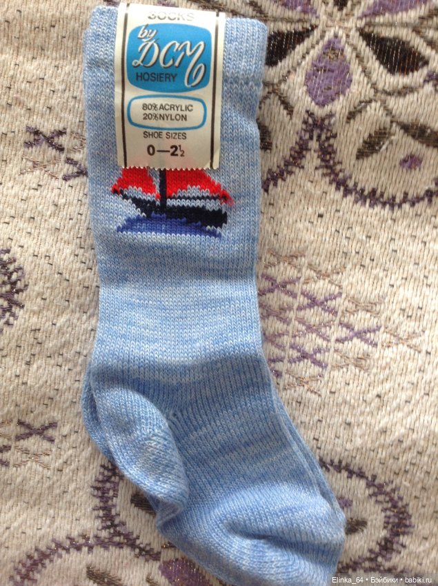 Носочки с корабликом — Одежда для кукол (фото 3)