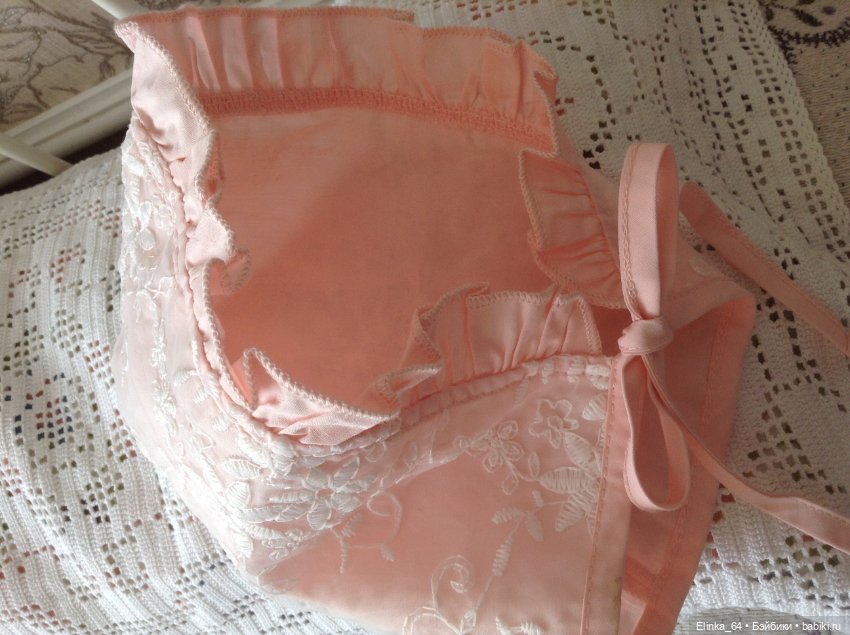 Чепчик для малышек — Одежда (фото 6)