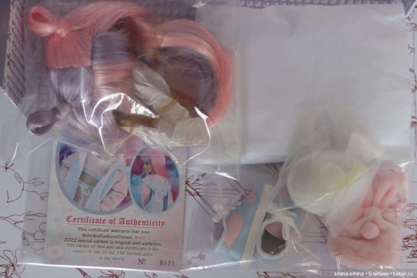 Лимитированная Аврил (Avril) от Ruby Red/Руби Ред. Лимит 150 штук, выпуск распродан