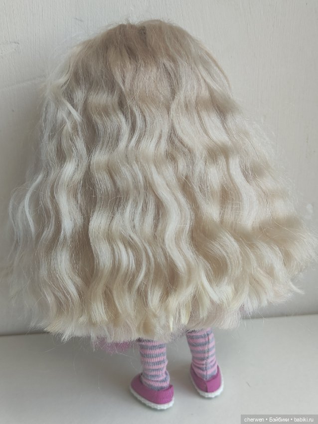 Нежная девочка Лаванда — ООАК (кастом куклы) (фото 8)