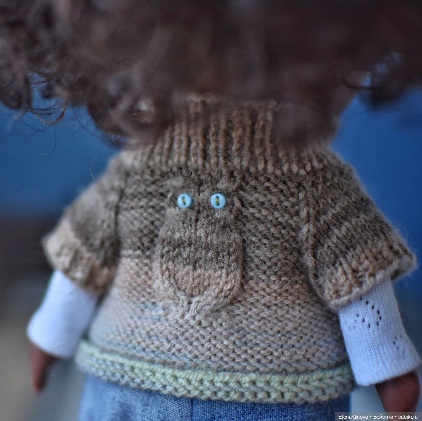 Мастер-класс по вязанию "Булочная сова" для кукол Mia Nines d'Onil (фото 5)