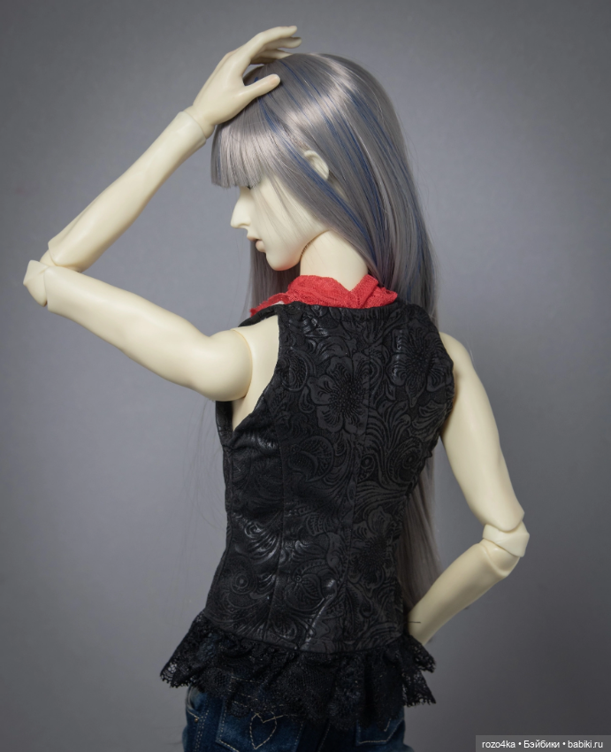 Кожаная куртка + жилетка для SD мужчин (фото 6)