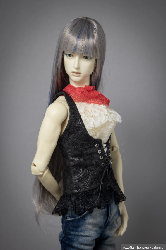 Кожаная куртка + жилетка для SD мужчин (фото 4)