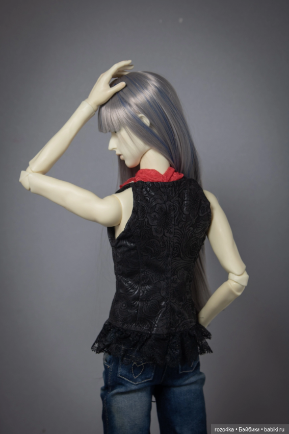 Кожаная куртка + жилетка для SD мужчин (фото 7)