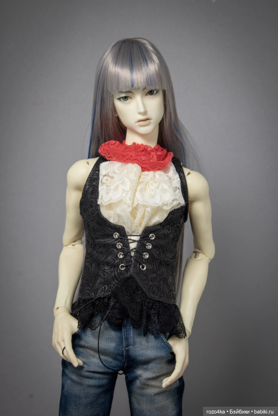 Кожаная куртка + жилетка для SD мужчин (фото 5)