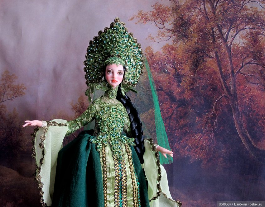 платье хозяйки медной горы было расшито