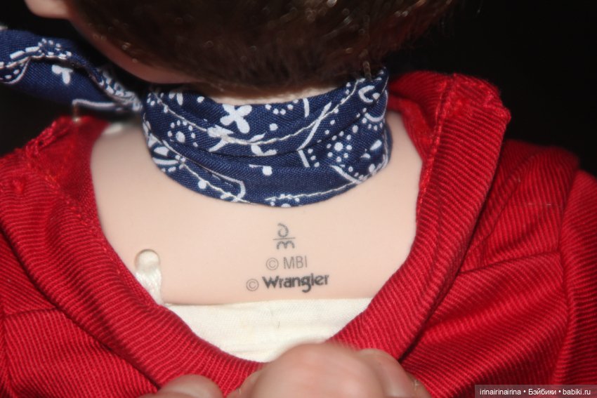 Маленький ковбой (393.3) — Фарфоровые куклы (фото 5)