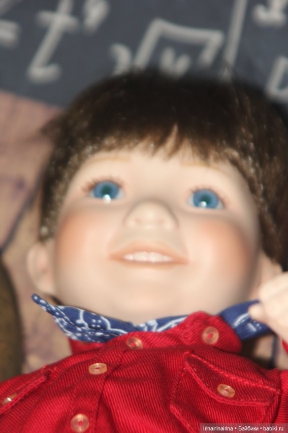 Маленький ковбой (393.3) — Фарфоровые куклы (фото 8)