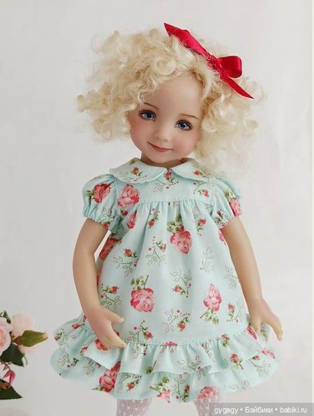 Мастер класс платья для Ruby Red, Paola Reina, Little Darling, Minouche