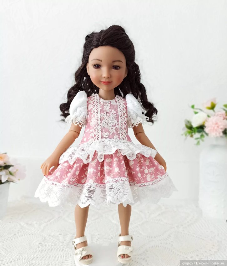 Мастер класс платья с манишкой для кукол Ruby Red Fashion friends (фото 2)