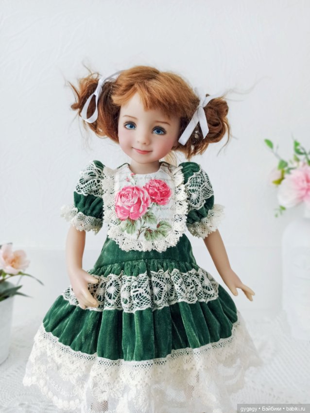 Мастер класс платья с манишкой для кукол Ruby Red Fashion friends (фото 4)