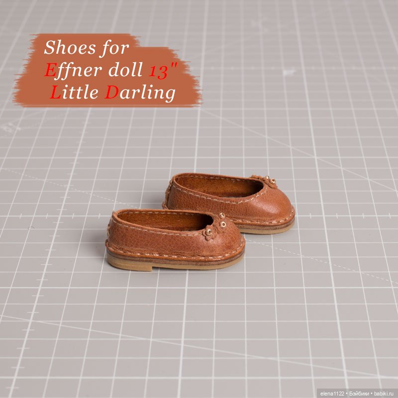 Обувь для Little Darling (по стельке 46 мм) (фото 6)