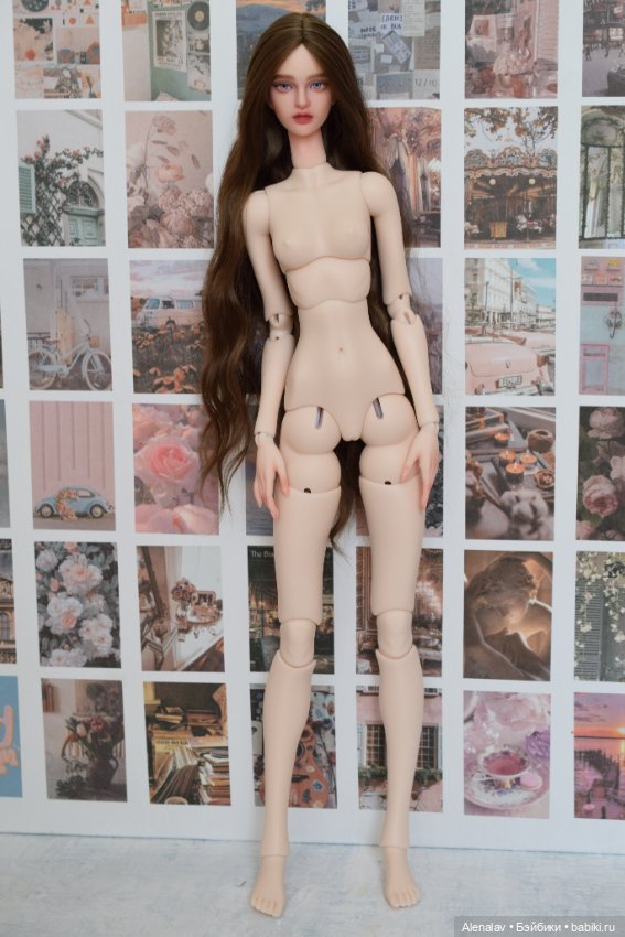 Авторская шарнирная кукла