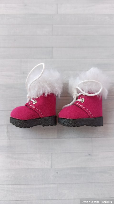 Сапожки с мехом, размер 1/8 - 4 цвета (фото 8)