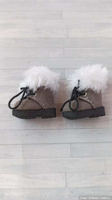 Сапожки с мехом, размер 1/8 - 4 цвета (фото 7)