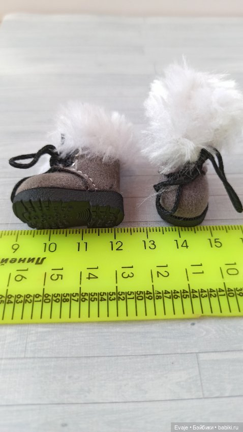 Сапожки с мехом, размер 1/8 - 4 цвета (фото 3)