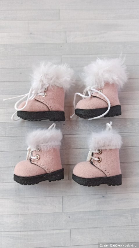 Сапожки с мехом, размер 1/8 - 4 цвета (фото 5)
