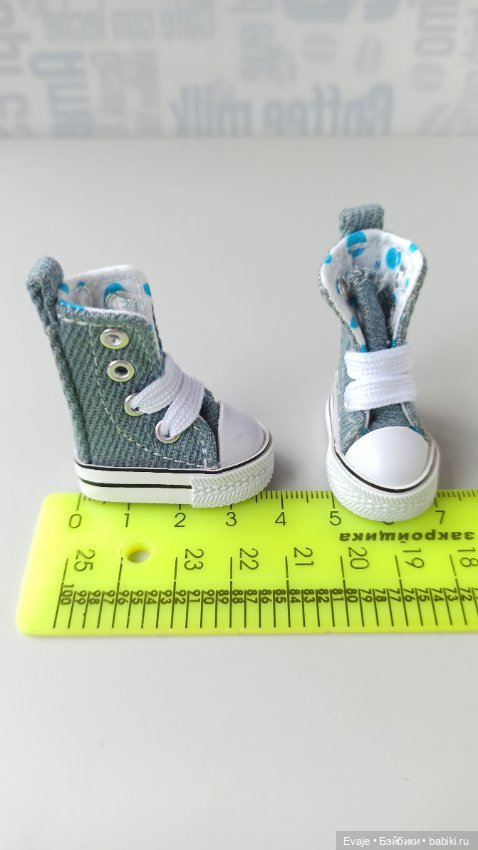 Кеды высокие для Realfee, миленок от Студии-милим, Эшли от GlaceDolls и др (фото 2)