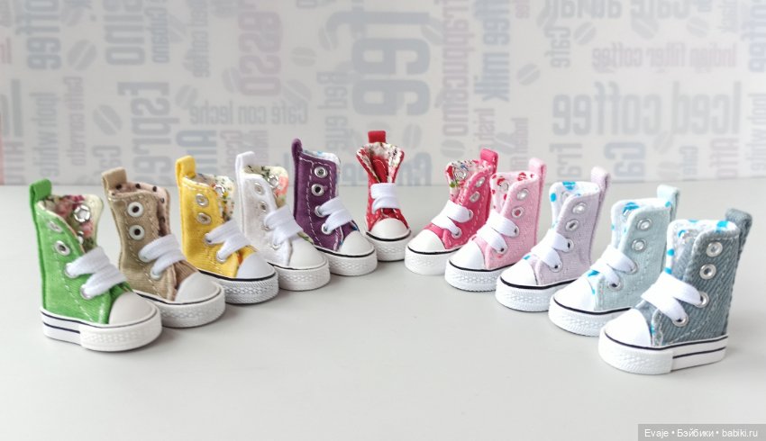 Кеды высокие для Realfee, миленок от Студии-милим, Эшли от GlaceDolls и др