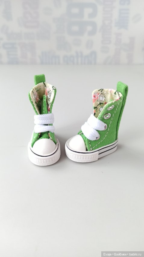 Кеды высокие для Realfee, миленок от Студии-милим, Эшли от GlaceDolls и др (фото 5)