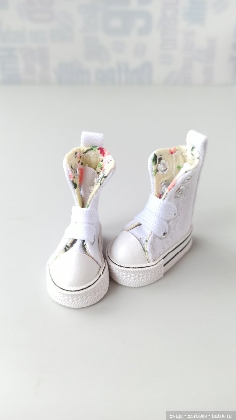 Кеды высокие для Realfee, миленок от Студии-милим, Эшли от GlaceDolls и др (фото 8)