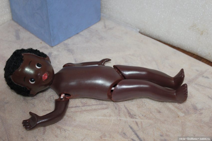 Кукла СССР. Максимка. 8 Марта. Клеймо. Флиртующие глаза (фото 8)