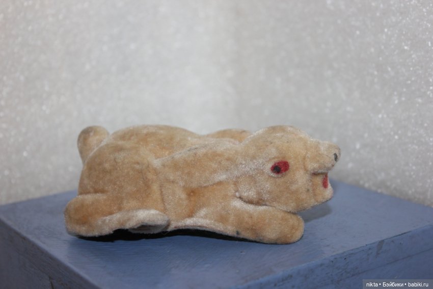 Игрушка СССР * Заяц * 60-е * Некомплектный (фото 7)