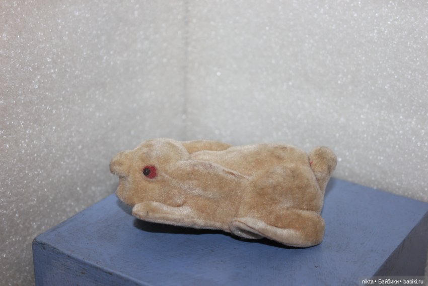 Игрушка СССР * Заяц * 60-е * Некомплектный