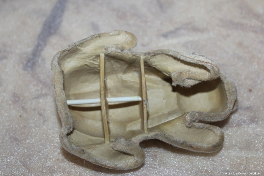 Игрушка СССР * Заяц * 60-е * Некомплектный (фото 5)