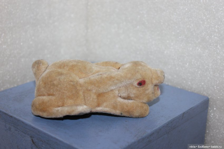 Игрушка СССР * Заяц * 60-е * Некомплектный (фото 3)